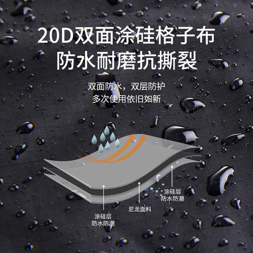 Naturehike挪客户外超轻口袋地布双面防水野餐布露营地席草坪地垫 商品图3