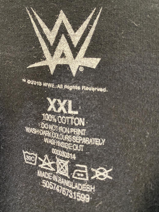 WWE 世界摔角娱乐 短袖T恤 _PST(2XL)0621-XXL10 商品图2