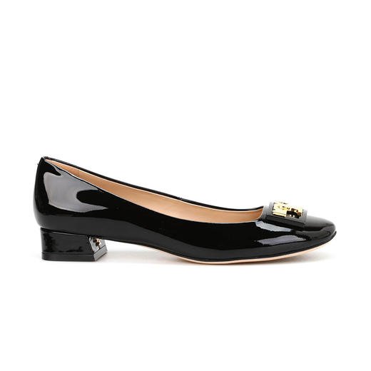 TORY BURCH 汤里伯奇 女士皮鞋 黑色 31435 001 商品图1