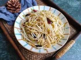 炝炒绿豆芽(份)