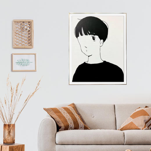 佐藤惠一《女孩 No.3》版画 商品图1