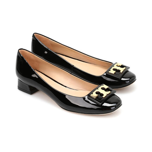 TORY BURCH 汤里伯奇 女士皮鞋 黑色 31435 001 商品图0