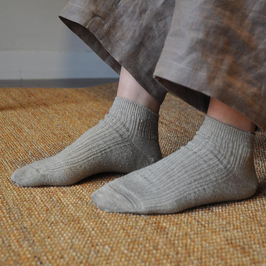 麻+ 汉麻袜 天然除臭，更持久 ，吸湿透气，排汗速干 hempfield系列棉麻袜 商品图2