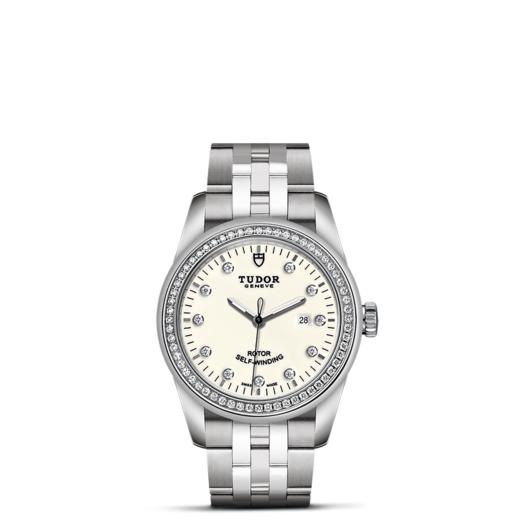 帝舵骏珏日历型 | 钢表壳，直径31毫米  镶钻表盘 商品图1