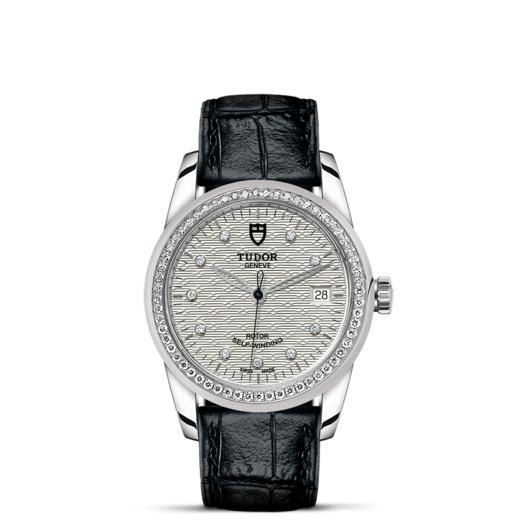 帝舵骏珏日历型 | 钢表壳，直径36毫米  镶钻表盘 商品图1