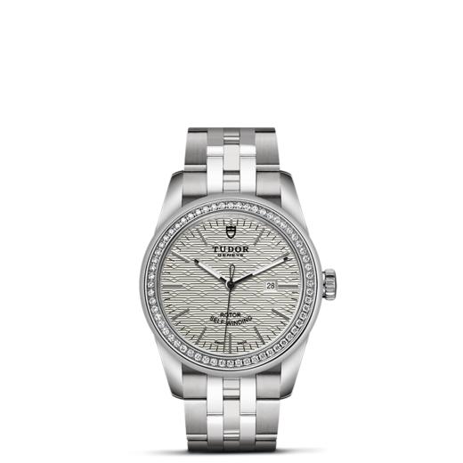 帝舵骏珏日历型 | 钢表壳，直径31毫米  镶钻外圈 商品图1