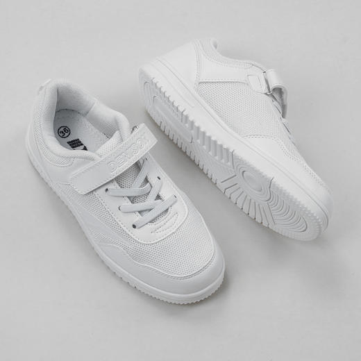 深圳校鞋中小学生白色运动鞋 商品图4