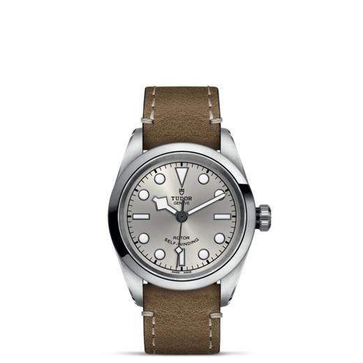 帝舵碧湾型32 | 钢表壳，直径32毫米  米色皮表带 商品图1