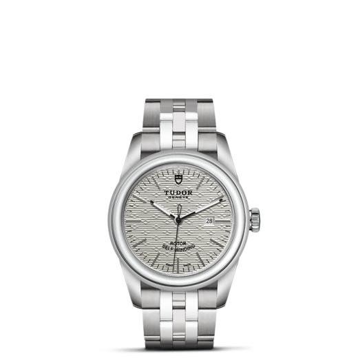 帝舵骏珏日历型 | 钢表壳，直径31毫米  银色表盘 商品图1