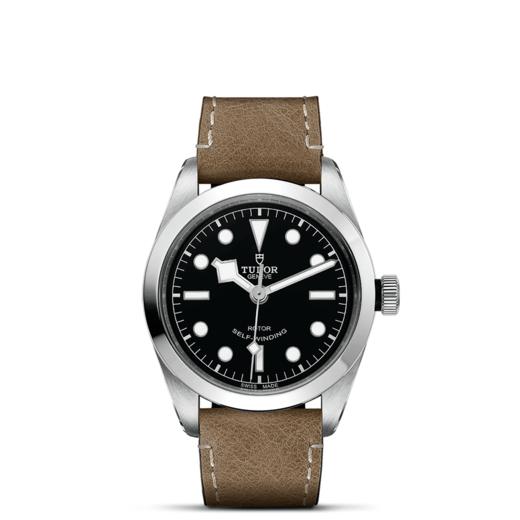 帝舵碧湾型36 | 钢表壳，直径36毫米  米色皮表带 商品图1