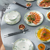 【玛戈隆特】B7F 10人份西湖盛宴骨瓷餐具套装家用中式轻奢创意碗碟盘礼品 商品缩略图4