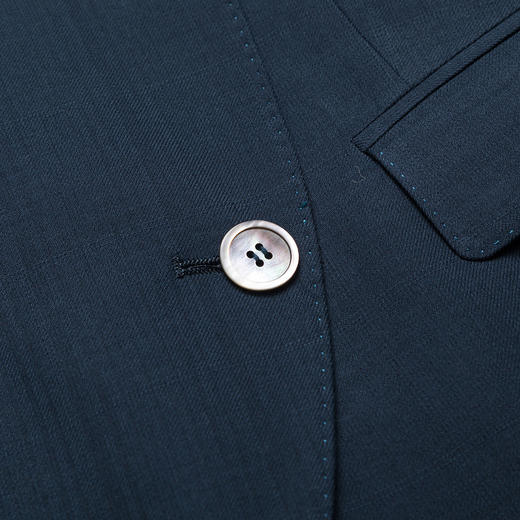 【上衣+裤子】罗蒙春季双排扣修身西服套装女士正装商务通勤格子西装 商品图9