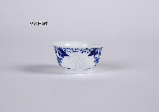 景德镇陶瓷 国瓷红叶 8头茶具吊兰花 商品图3