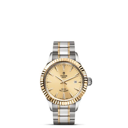 帝舵风尚系列 | 钢表壳，直径28毫米  黄金外圈 商品图1