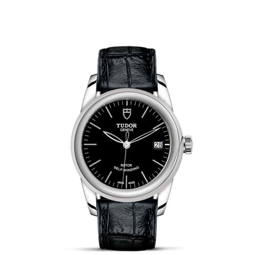 帝舵骏珏日历型 | 钢表壳，直径36毫米  黑色表盘 商品图1