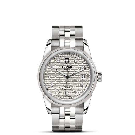 帝舵骏珏日历型 | 钢表壳，直径36毫米  镶钻表盘 商品图1