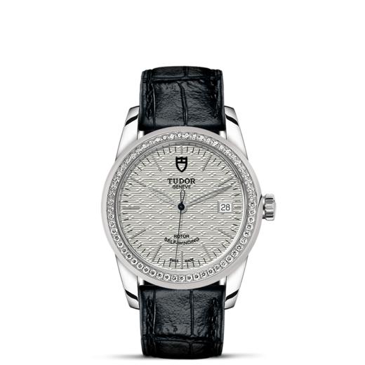 帝舵骏珏日历型 | 钢表壳，直径36毫米  镶钻外圈 商品图1