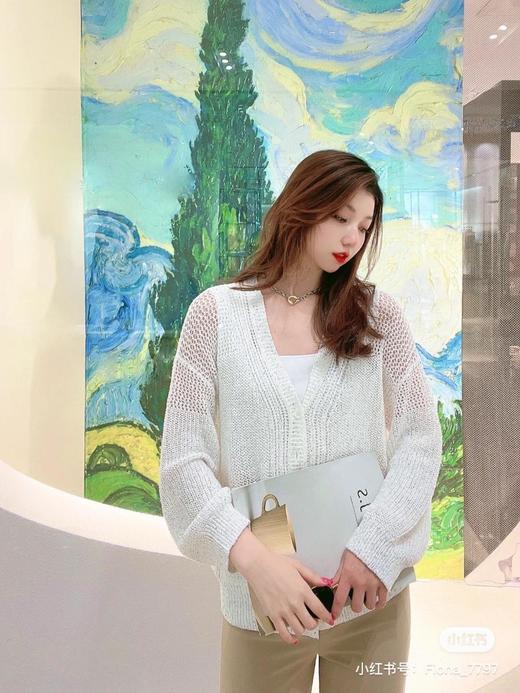 3楼阿玛施AMASS白色开衫 商品图1