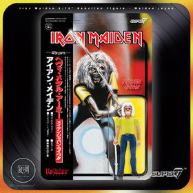 现货 Super7 铁娘⼦乐队挂卡 ⽇⽂版挂卡 Iron Maiden