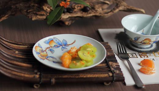 景德镇陶瓷 国瓷红叶 36头手绘事事如意中餐具 商品图5