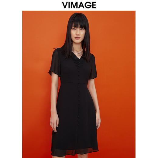 VIMAGE纬漫纪V1307970连衣裙 商品图5