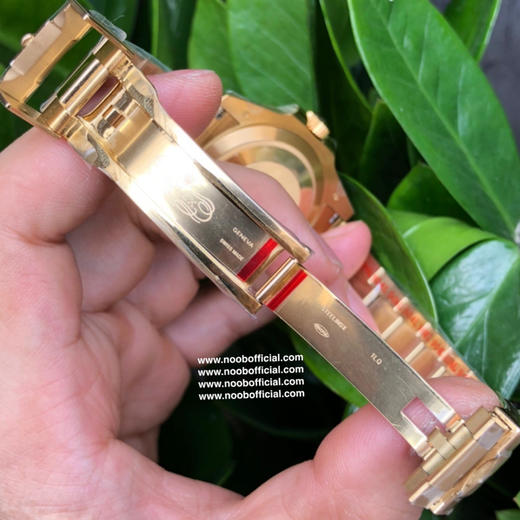 NOOB official劳力士全18k包金✔️✔️（11微米厚）水鬼私人订制版『clean全金水鬼为基础』型号116618LN-97208 黑盘,纯进口瑞士ETA2836自动机械机芯包18k真金❕❕ 商品图8