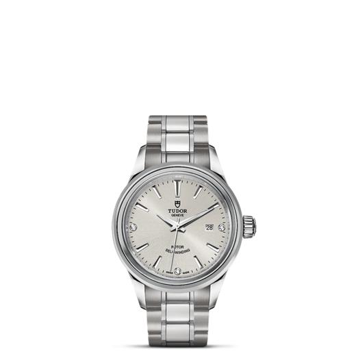 帝舵风尚系列 | 钢表壳，直径28毫米  镶钻表盘 商品图1