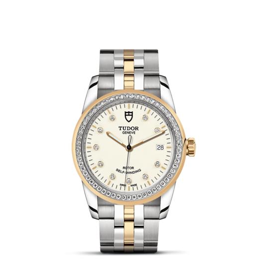 帝舵骏珏日历型 | 钢表壳，直径36毫米  镶钻表盘 商品图1