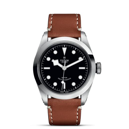 帝舵碧湾型41 | 钢表壳，直径41毫米  棕色皮表带 商品图1