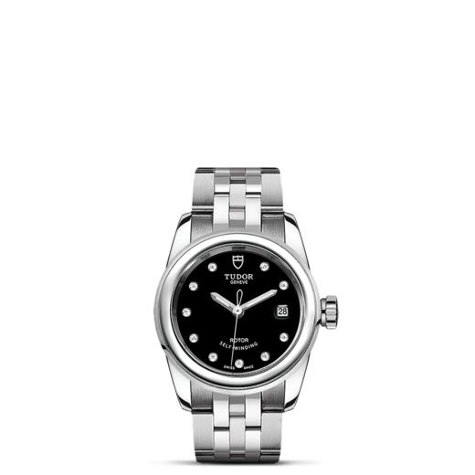 帝舵骏珏日历型 | 钢表壳，直径26毫米 镶钻表盘 商品图1