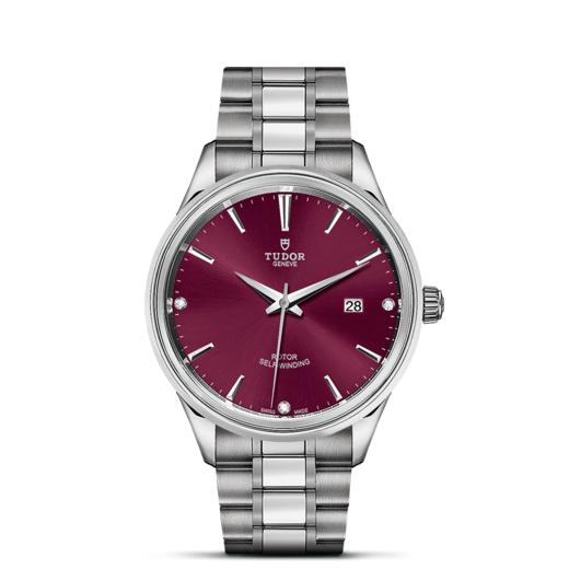 帝舵风尚系列 | 钢表壳，直径41毫米  银色表盘 商品图1