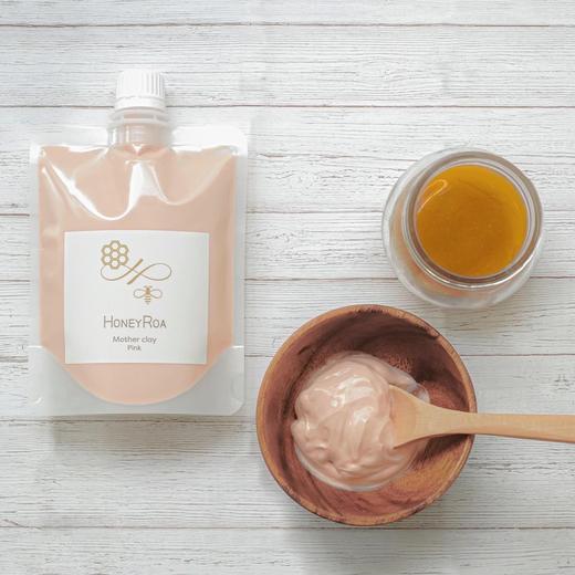日本 HONEY ROA 天然蜂蜜粘土涂抹面膜 240g 商品图5