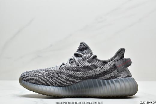 阿迪达斯Kanye West x Adidas Yeezy Boost 350 V2 Light棉花白百搭轻便爆米花休闲运动慢跑鞋FU9007男女鞋 商品图2