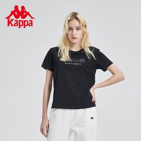 Kappa女款T-SHIRT运动休闲圆领短袖T恤KPDDATD08