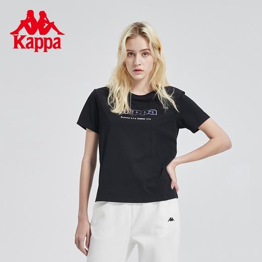 Kappa女款T-SHIRT运动休闲圆领短袖T恤KPDDATD08 商品图0