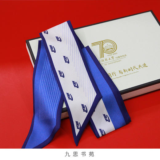 70周年校庆系列-飘带丝巾 商品图6