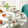 【玛戈隆特】B7F 西湖盛宴6人份莲蓬茶咖具骨瓷套装 家用中式创意 礼盒装 商品缩略图1