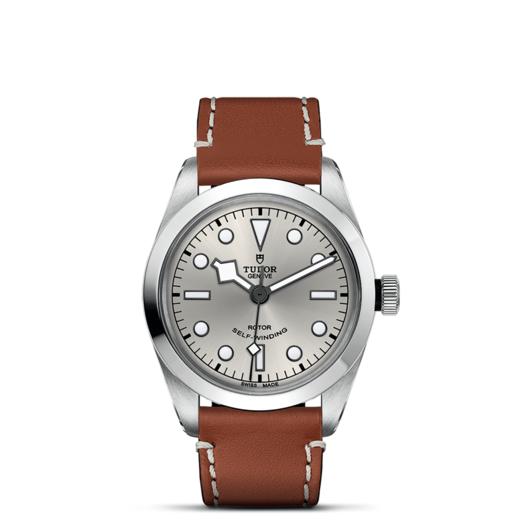 帝舵碧湾型36 | 钢表壳，直径36毫米  棕色皮表带 商品图1