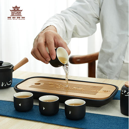 【售完无补】西安碑林博物馆【云闲文人茶具】博物馆文创礼品功夫茶具套装送长辈 商品图0