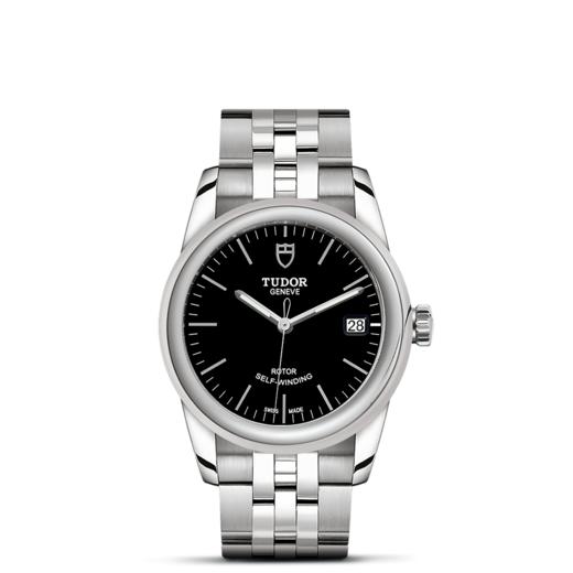 帝舵骏珏日历型 | 钢表壳，直径36毫米  黑色表盘 商品图1