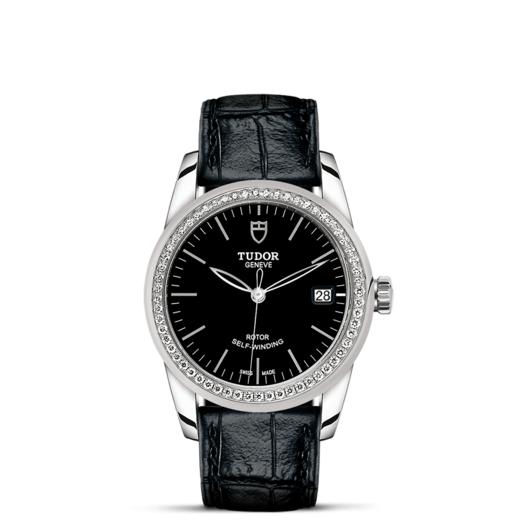 帝舵骏珏日历型 | 钢表壳，直径36毫米  镶钻外圈 商品图1