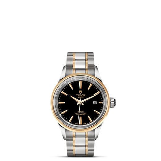 帝舵风尚系列 | 钢表壳，直径28毫米  黄金及钢外圈 商品图1