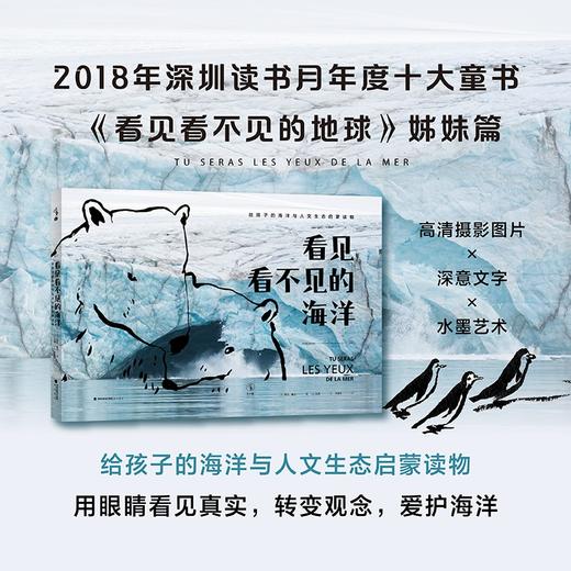 看见看不见的海洋 7-10岁 阿兰·塞尔 著 启蒙科普绘本 展示看不见的海洋 商品图0