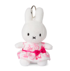 荷兰Miffy米菲钥匙扣粉色礼服10cm