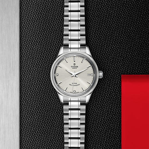 帝舵风尚系列 | 钢表壳，直径34毫米  镶钻表盘 商品图0