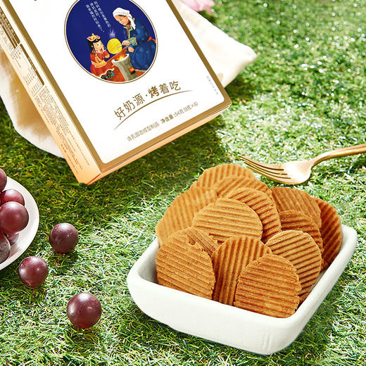 【店主强烈推荐！！】三纯烤奶皮格日勒阿妈奶茶馆研发，蒙古阿妈烤奶皮一口下去奶香爆腔，干净配料表，孩子都爱吃 商品图3