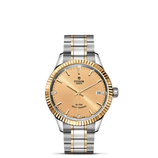 帝舵风尚系列 | 钢表壳，直径34毫米  镶钻表盘 商品图1