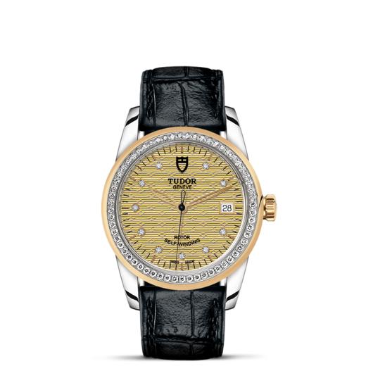 帝舵骏珏日历型 | 钢表壳，直径36毫米  镶钻表盘 商品图1