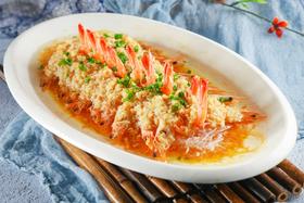 蒜蓉开片虾(份)