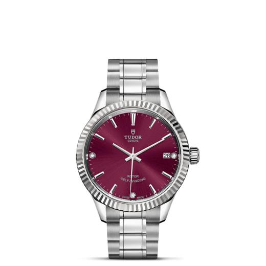 帝舵风尚系列 | 钢表壳，直径34毫米  镶钻表盘 商品图1